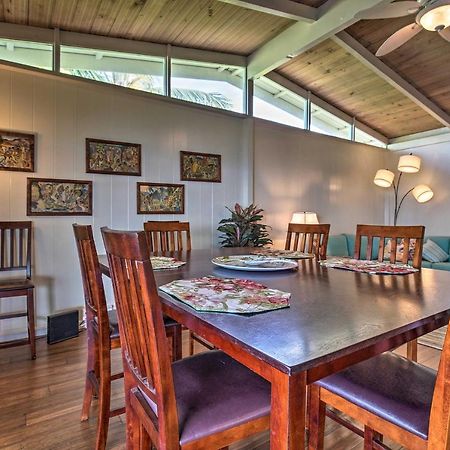 Oceanfront Kona Home With Beach Access And Views! Kailua-Kona Exterior photo