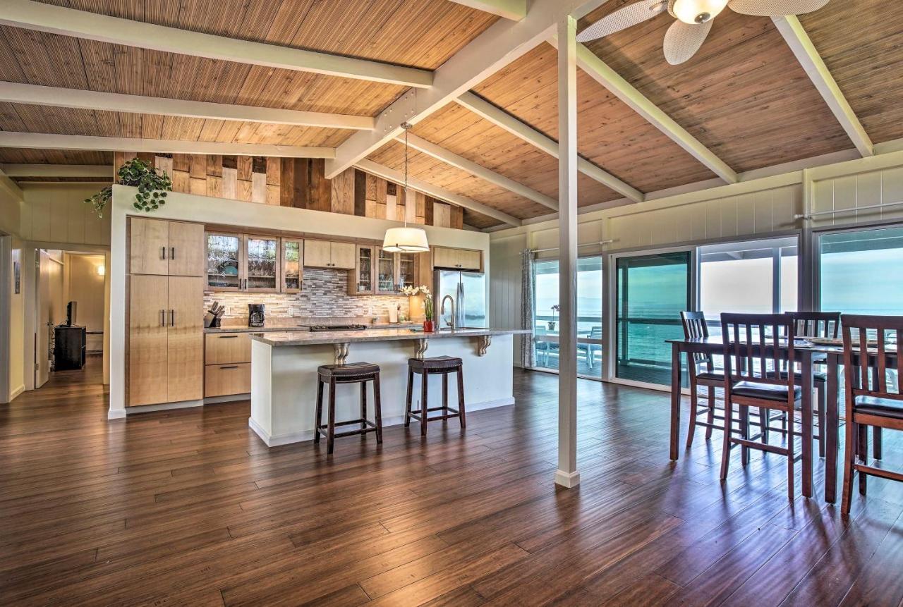 Oceanfront Kona Home With Beach Access And Views! Kailua-Kona Exterior photo