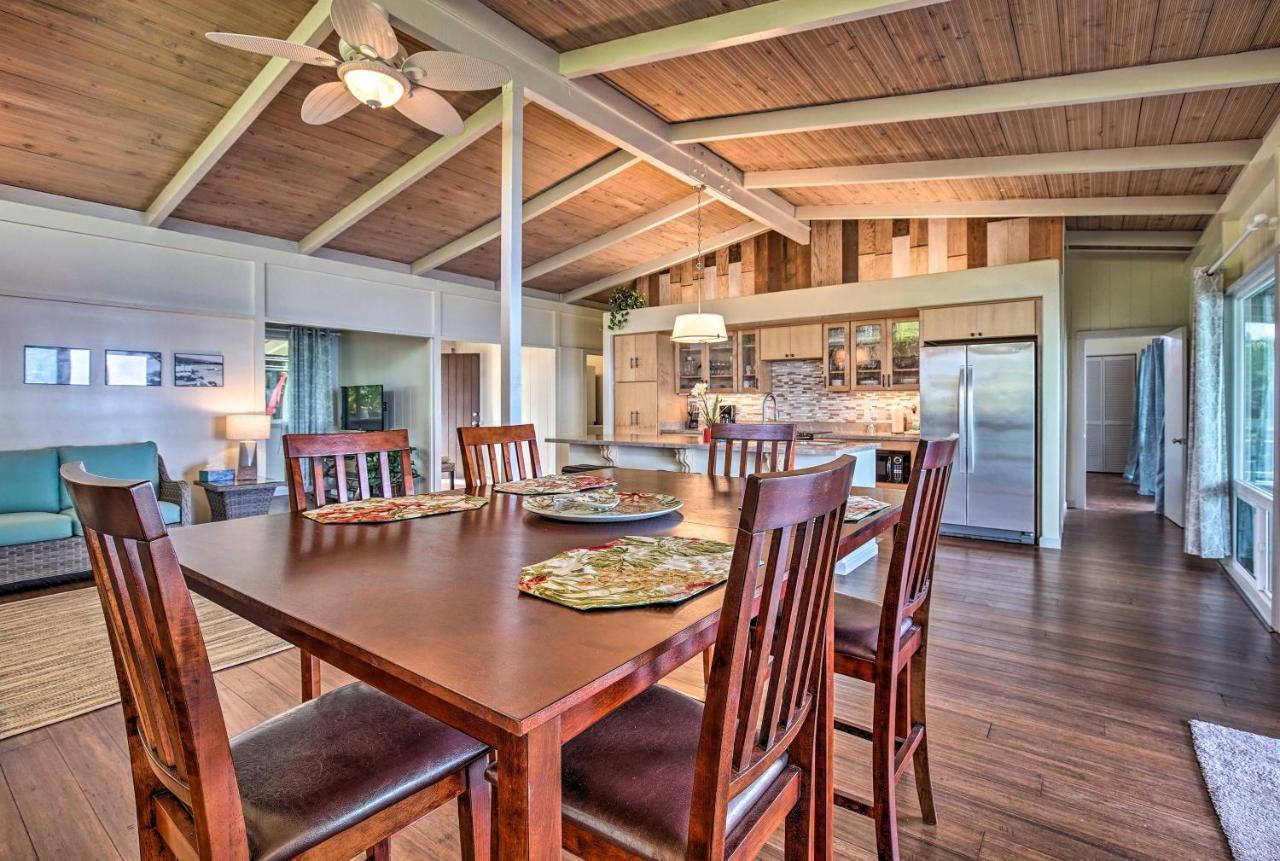 Oceanfront Kona Home With Beach Access And Views! Kailua-Kona Exterior photo