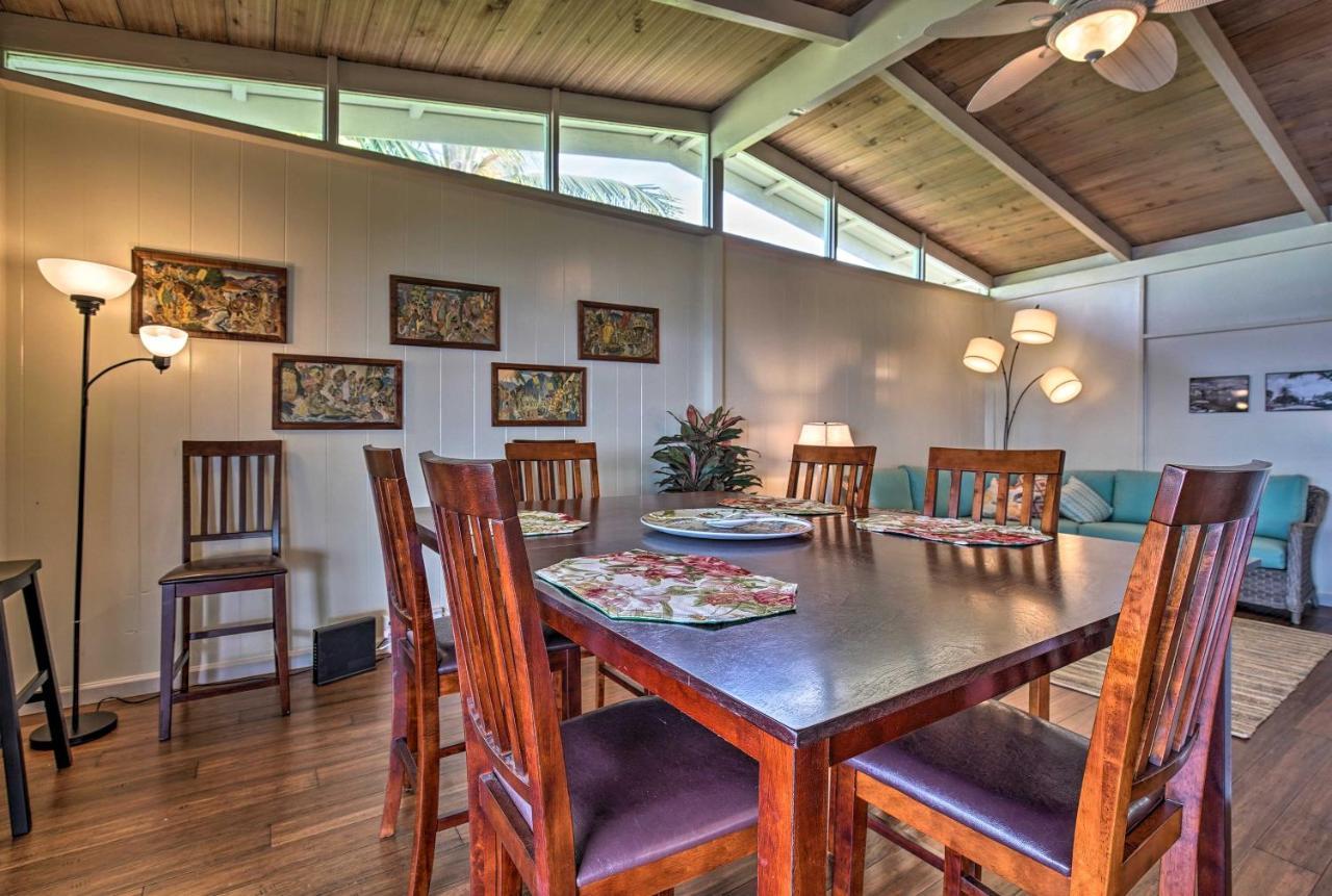 Oceanfront Kona Home With Beach Access And Views! Kailua-Kona Exterior photo