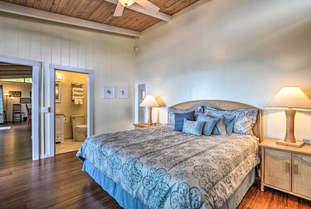 Oceanfront Kona Home With Beach Access And Views! Kailua-Kona Exterior photo