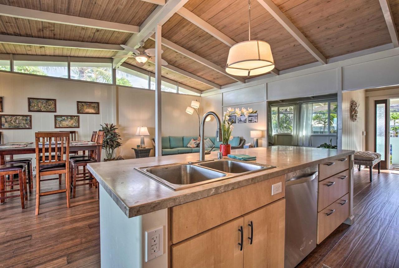 Oceanfront Kona Home With Beach Access And Views! Kailua-Kona Exterior photo