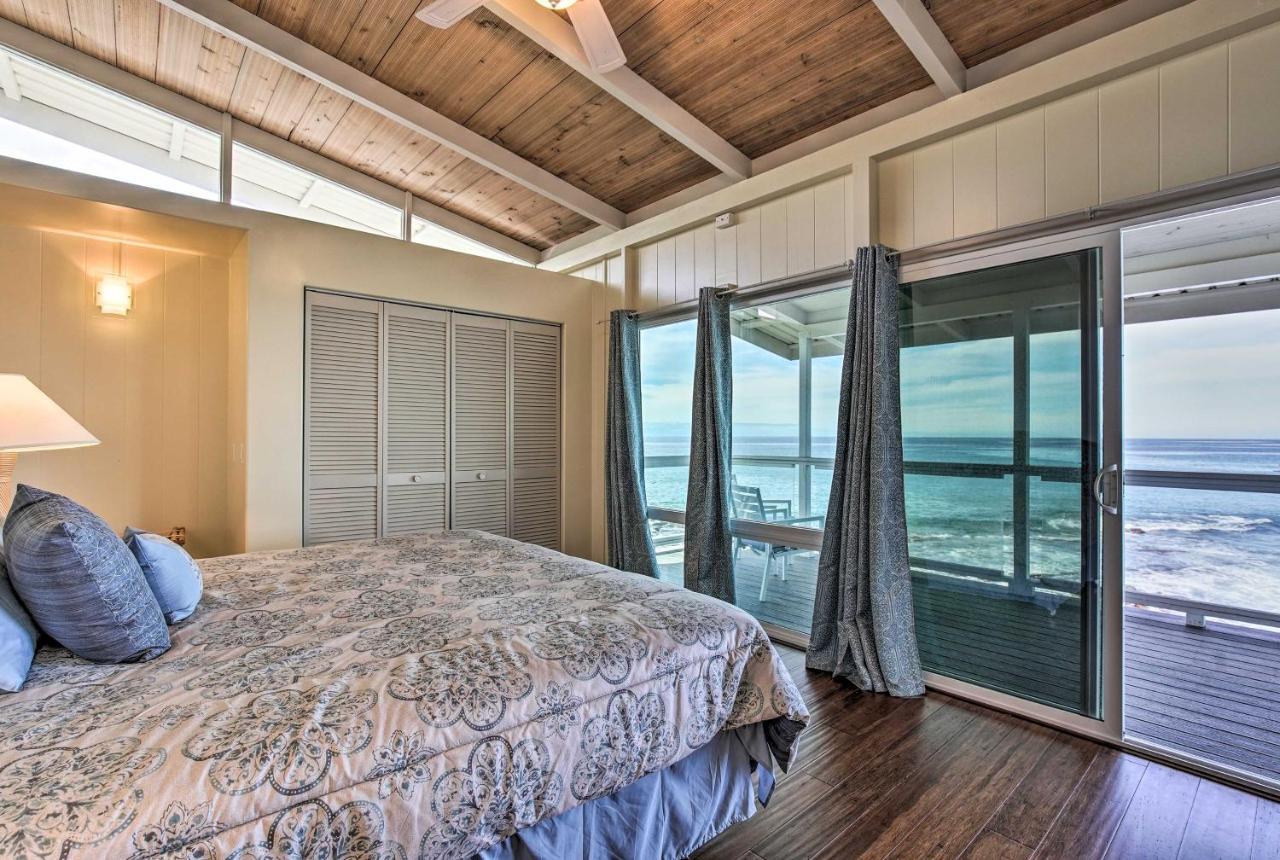 Oceanfront Kona Home With Beach Access And Views! Kailua-Kona Exterior photo